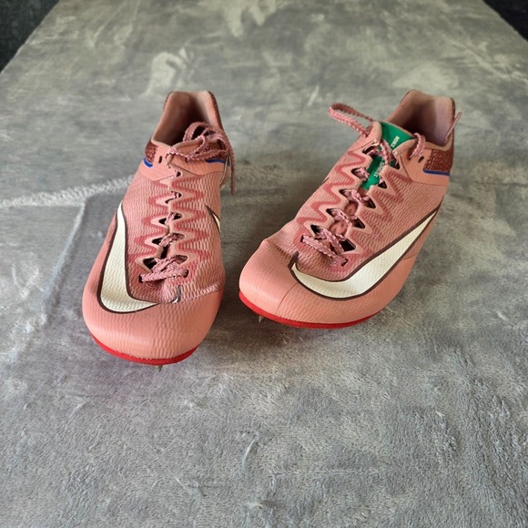 Nike Other - Nike Zoom Rival Sprint Track Spikes Red Stardust Ivory HQ2061-600 Mens Sz 6.5